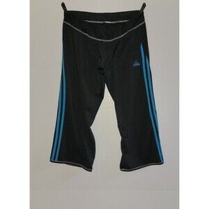 Adidas Active 360 Gray / Blue Stripe Activewear Shorts ~ Men's Size - L